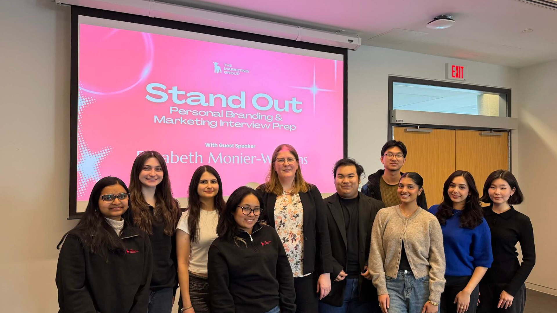 I delivered my Stand Out Candidate lecture for the University of Toronto Scarborough Campus's Marketing Group in Q1 2026